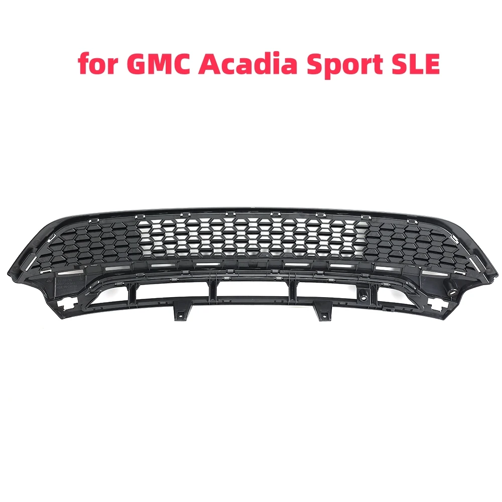 المصد الأمامي السفلي الشبكة السفلية لاستبدال GMC Acadia Sport SLE 2017 2018 2019 ABS 23159135   شبكة سباق التجميع