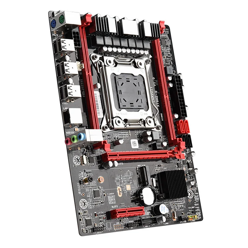 X79M2-Q Computer desktop motherboard DDR3 memory LGA2011 Hard disk interface M.2 Gigabit NIC