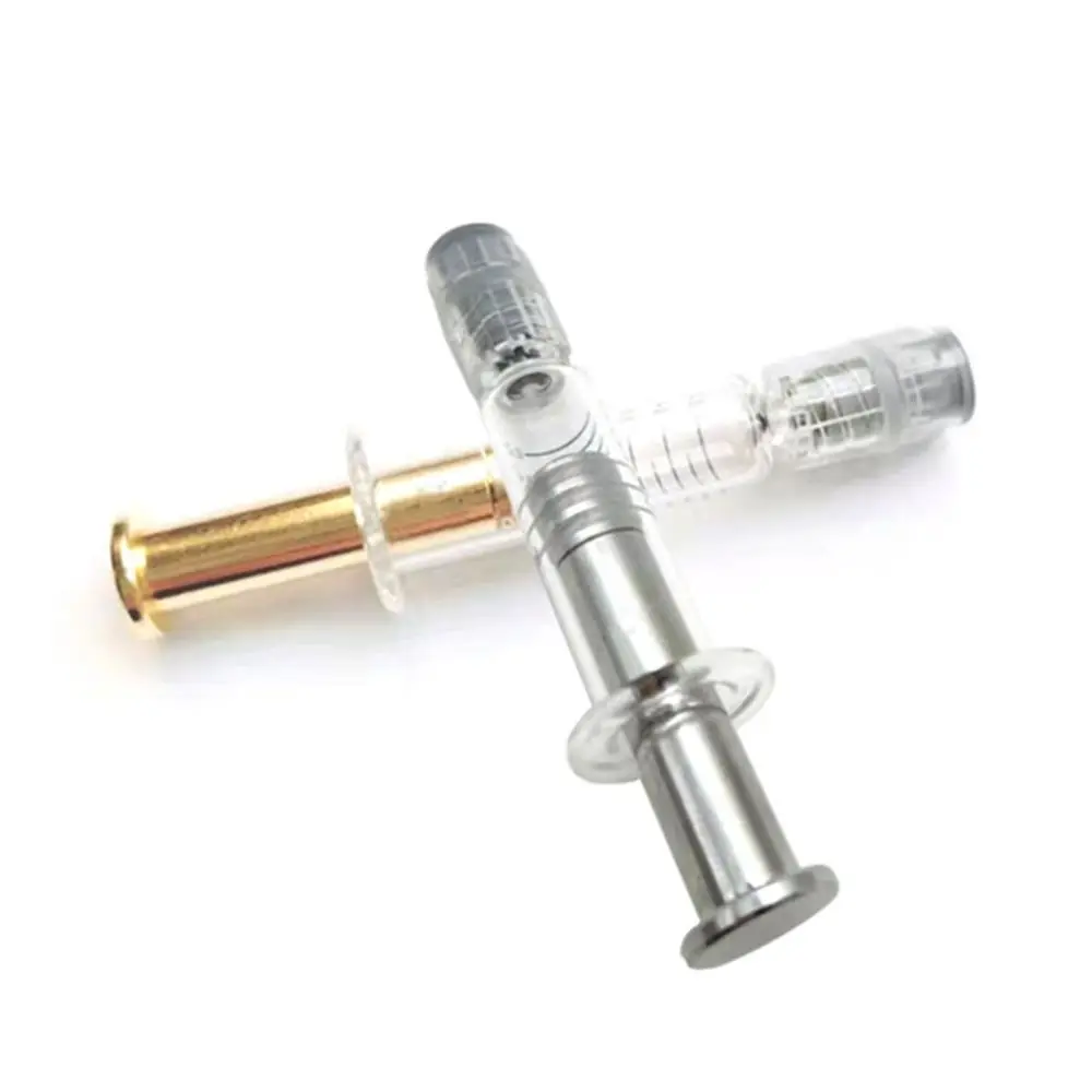 1ML / 3ML / 5ML Portable Industrial Dispensing 1ML /3ML /5ML Liquid Dispenser Luer Lock Syringe Glass For Refill Cosmetic Oil