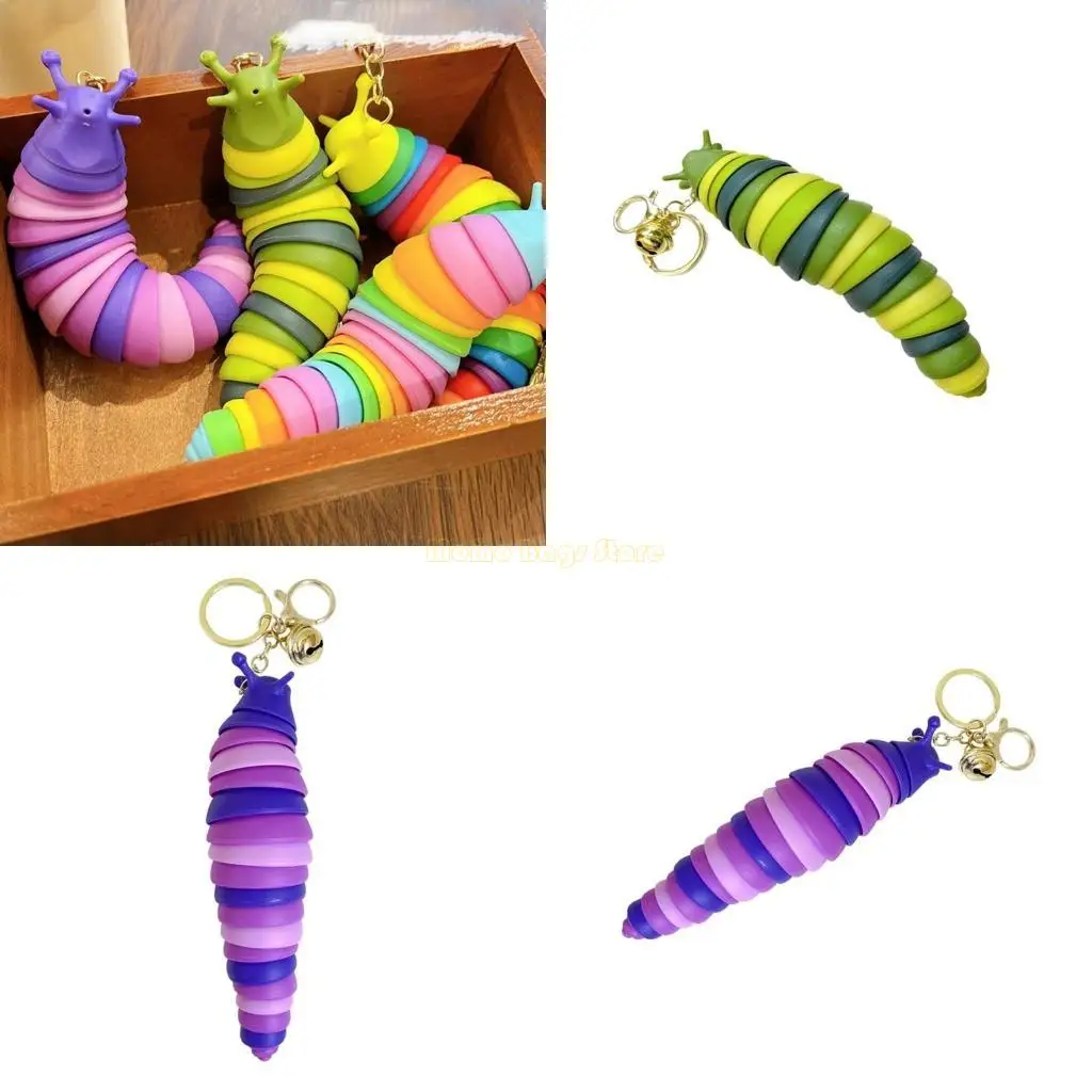 

X90D Cartoon Cartoon Animal Bag с красочными Caterpillars для ключей рождественский подарок