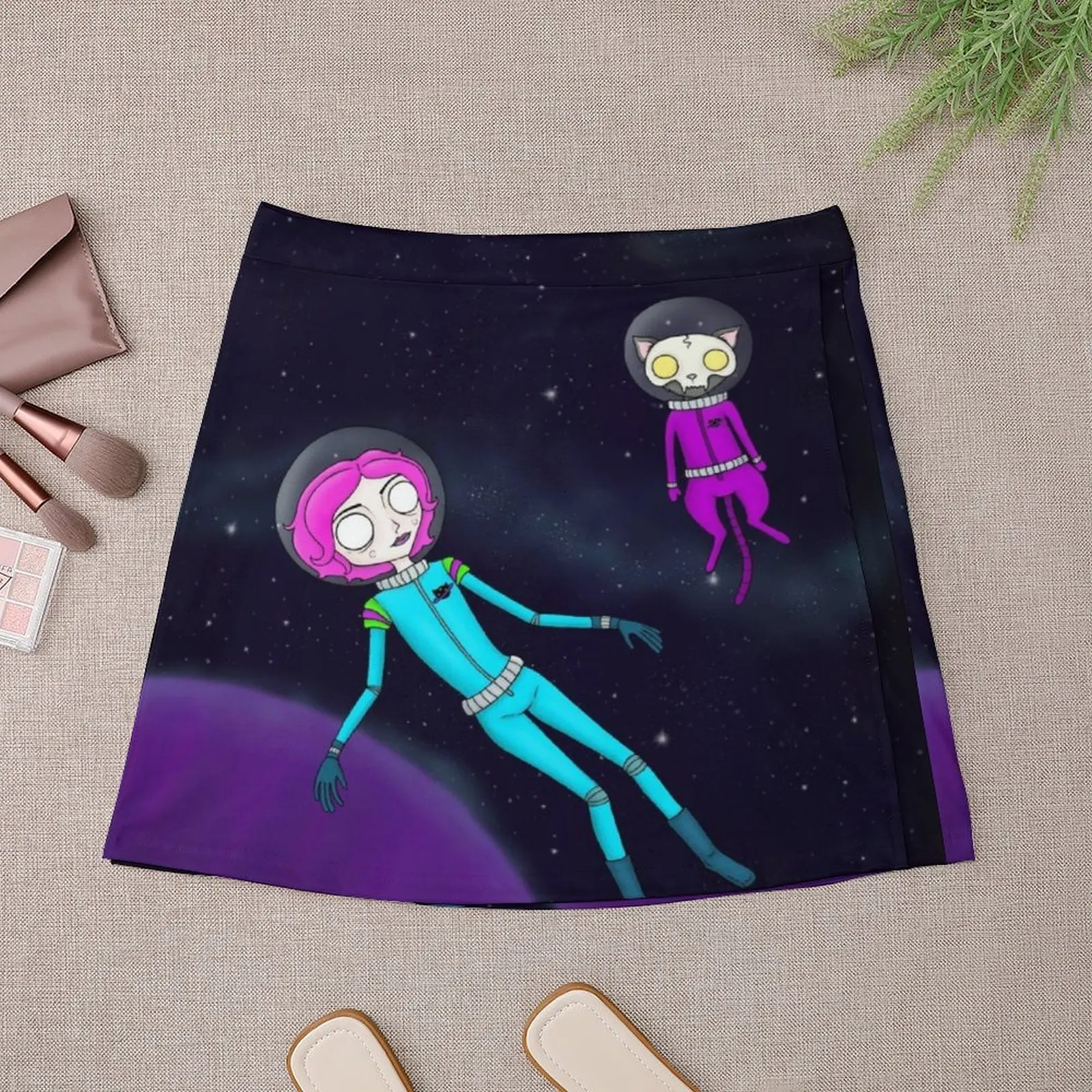 Mini jupe Drifting in Space pour femmes, vêtements tendance, nouveauté dans les vêtements, mini robe extrême, nouveau dans les vêtements, 2025