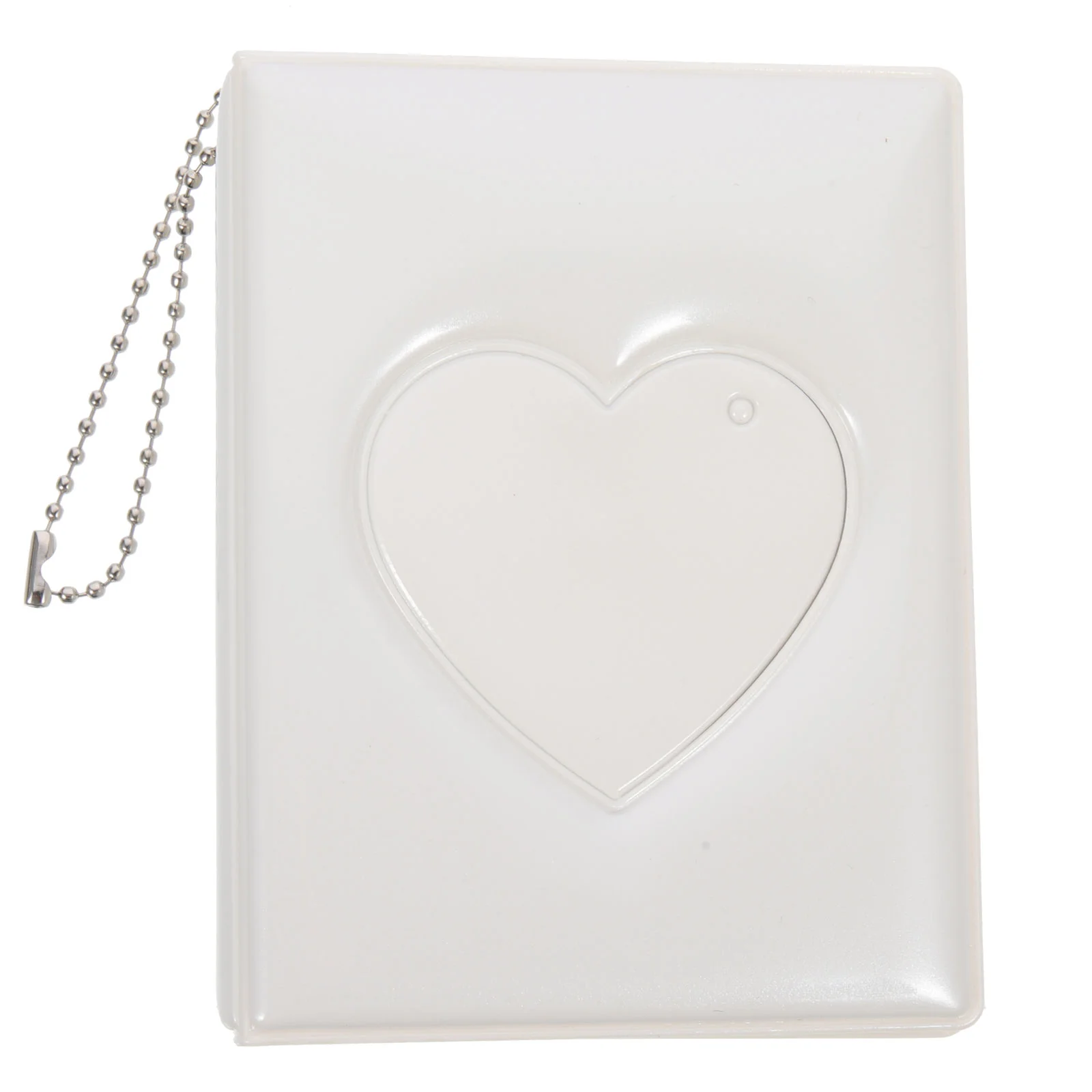 Love Photo Album Hollow Heart Albums Photocard Holder Mini Portable Scrapbook Picture Kids Small Clip