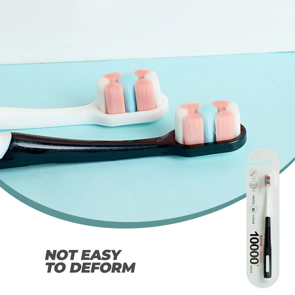 

4pcs Pregnant Women Toothbrush Soft Bristles Gum Postpartum Care Maternal Teeth Cleaning Tool Travel Friendly