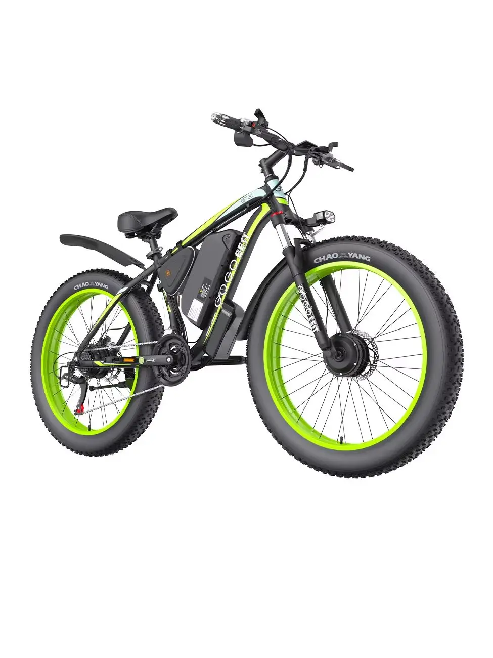 AliExpress UK GOGOBEST Gogobest GF700 Adult Electric Bicycle 500WX2 Men's E-Mountain ebike 48V870WH Battery,26 Inch Fat