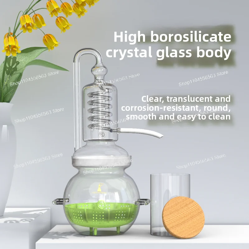 Glass still household small essential oil distillation perfume, extractor