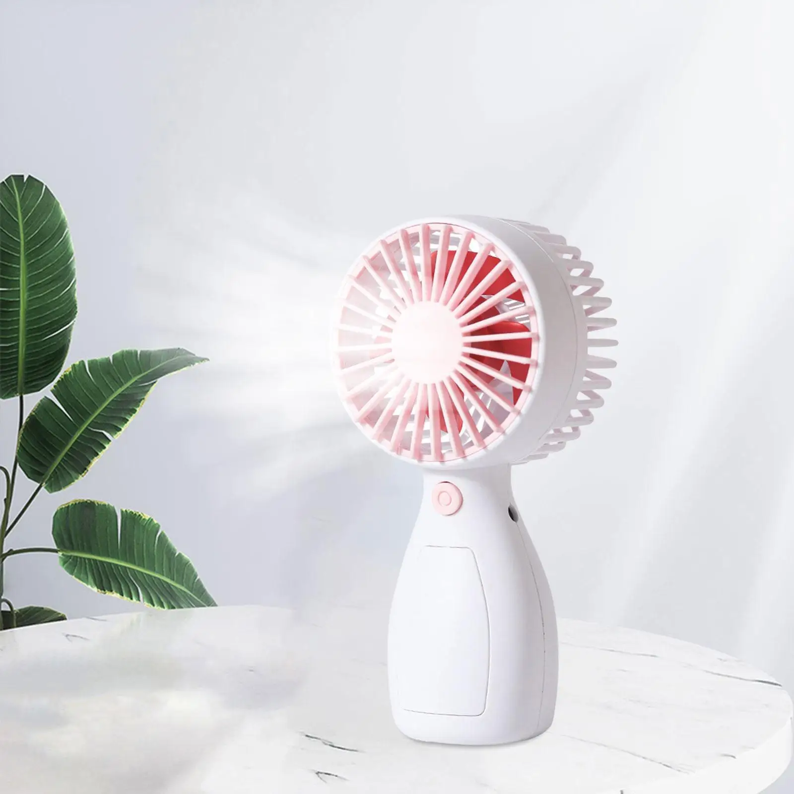พัดลมตั้งโต๊ะพัดลมทำความเย็นไฟฟ้าสำหรับพัดลมแบบมือถือเดินป่าหอพักในร่มกลางแจ้ง