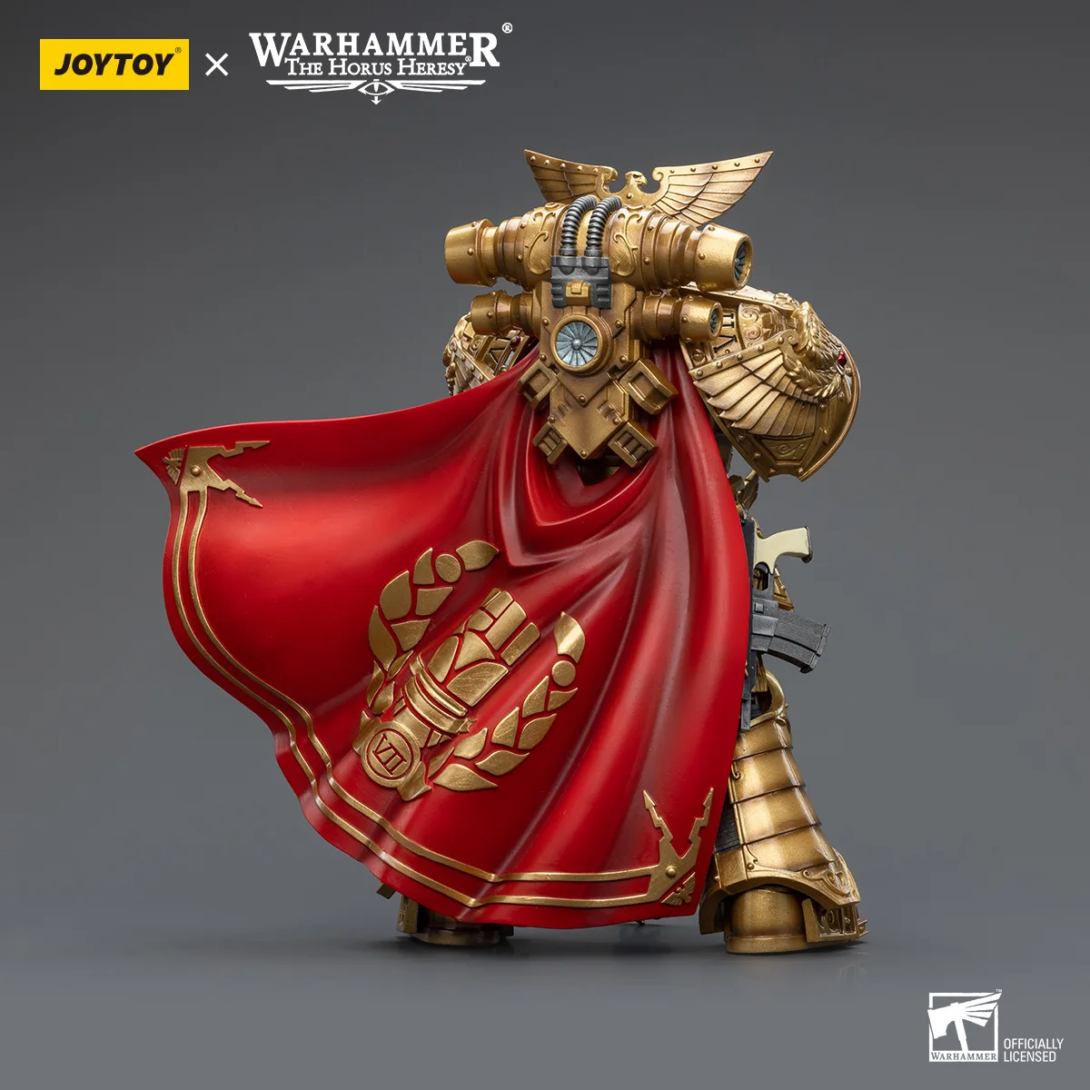 JOY TOY Warhammer "The Horus Heresy" Imperial Fists Rogal Dorn, Primarch Of The Vllth Legion ตัวเลขการกระทําตุ๊กตา Collection