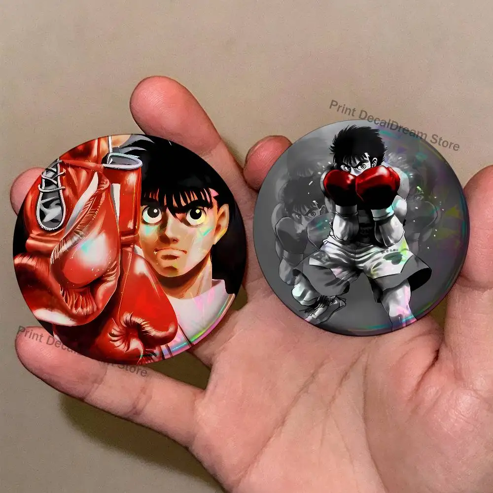 Boxing H-Hajime no Ippo Badges Creative Tinplate Button Pins Brooch Creative Quotes Badge Clothes Backpack Jewelry Gift