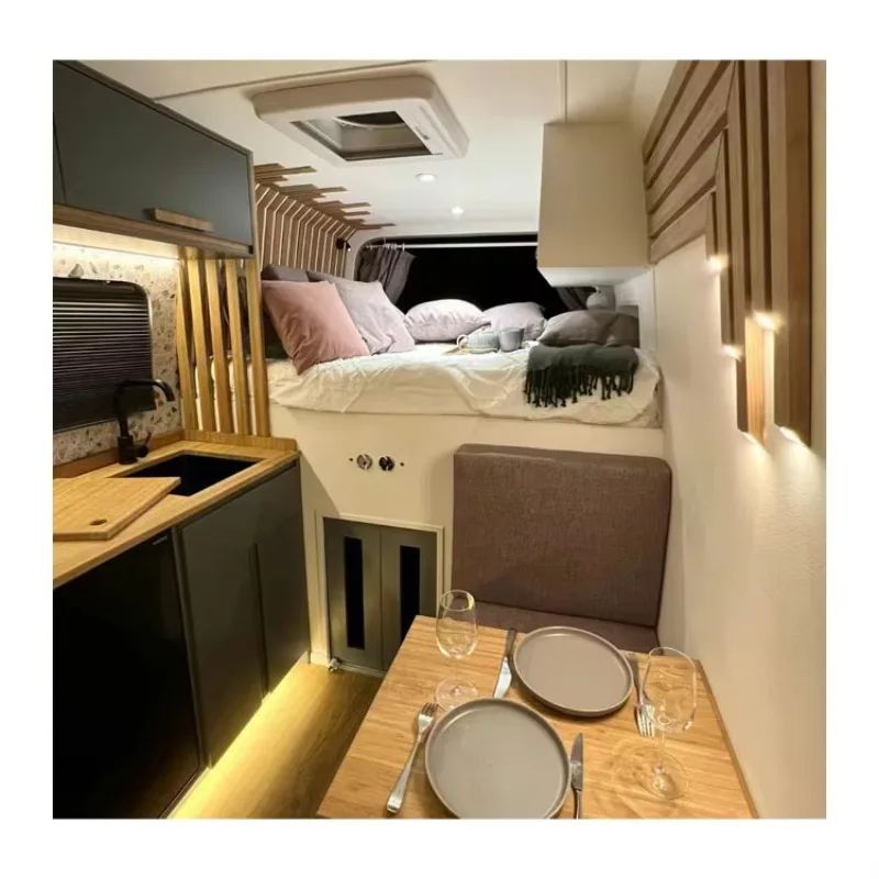 

Intelligent Library Modern Design Caravan Custom Bed Aluminum Lightweight Furniture Accessories For RV