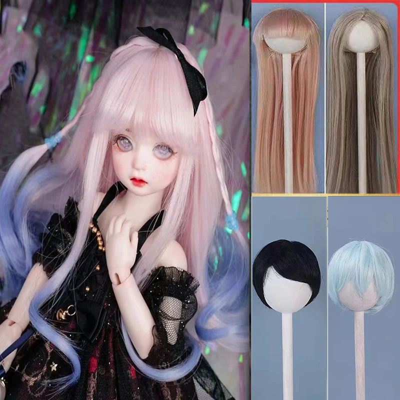 

Fashion 1/6 BJD Doll Wigs Hair 30cm Doll Wig SD Doll Hair Accessories Toy Gift ( Suit for 16.5 To 17.5cm Head Circumference )