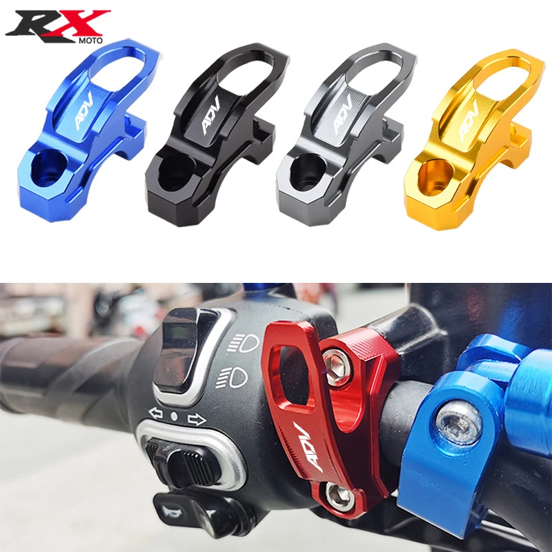 

For Honda Adv ADV150 ADV350 Universal All Year Motorcycle CNC Aluminum Alloy 22mm Helmet Hook Luggage Bag Hook Holder Hanger