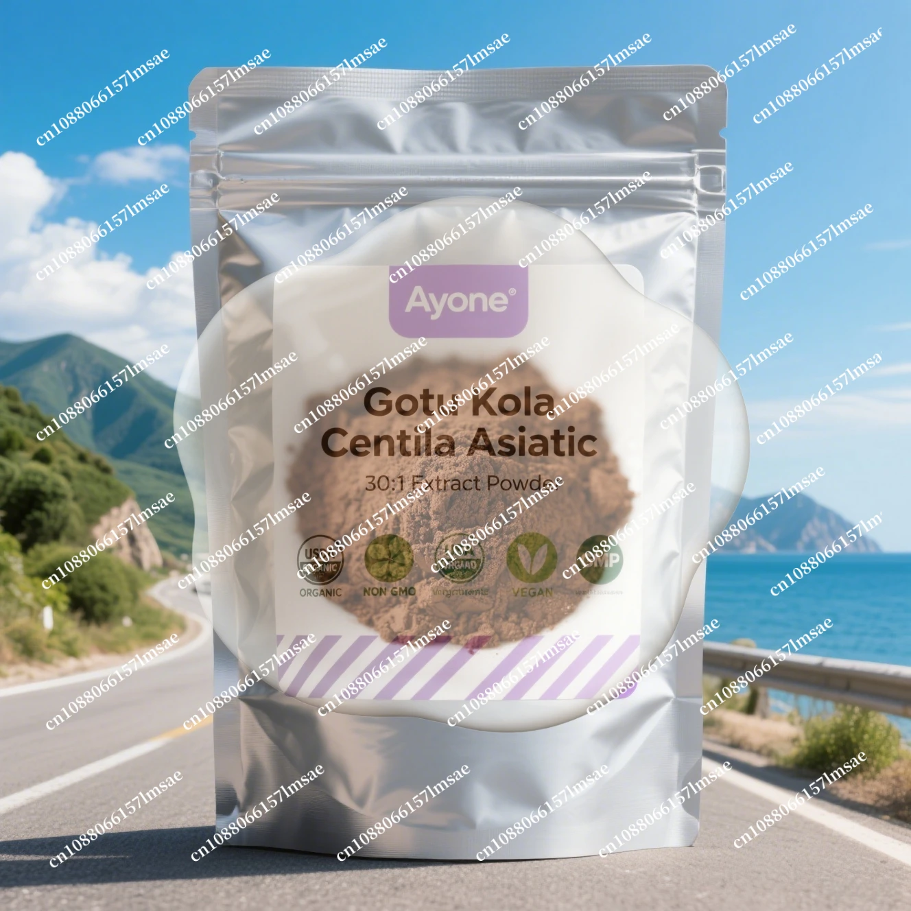 

Высочайшее качество азиатсицид центелла азиатская геты Кола экстракт порошок корейская модная косметика трисферные ручки бесплатная доставка