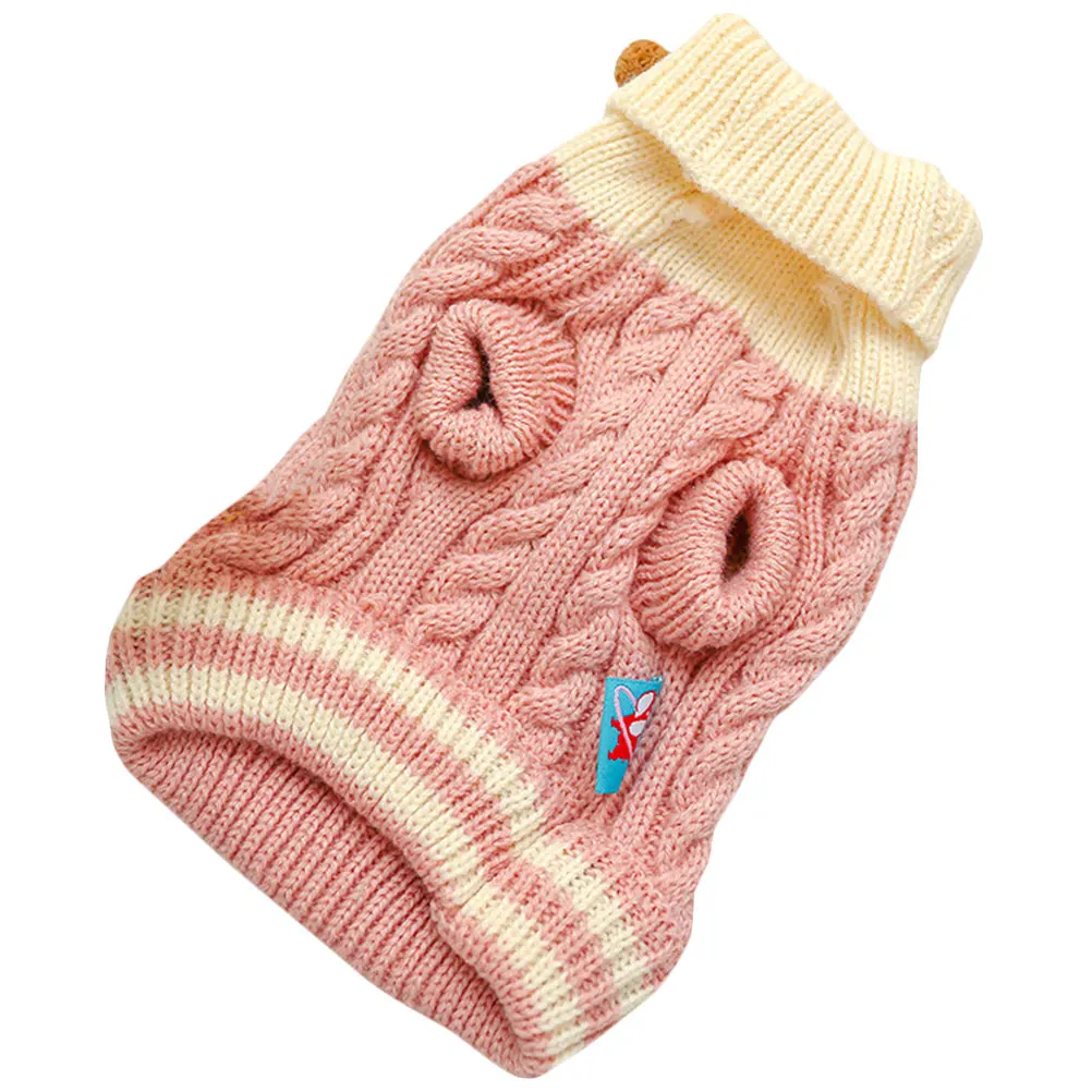 

Pet Warm Sweater Fleece Cute Comfy Winter Apparel Clothing for Pets Clothes