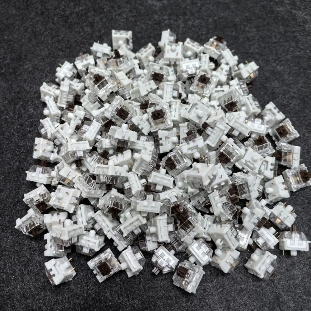 20Pcs New Plastic Mechanical Keyboard Switches Dustproof Linear Keyboard Switches Clicky Silent Keyboard Clicker Writing