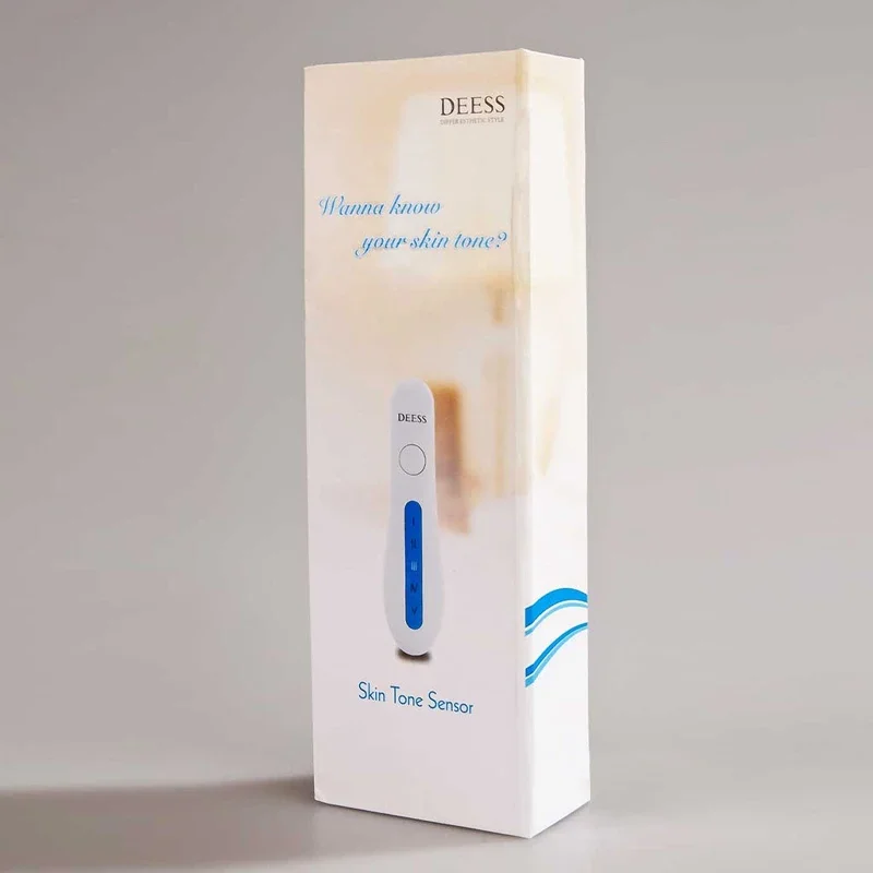 Sensor de tom de pele, testador de espectro, analisador de tom de pele para remoção de pelos, dispositivo laser de diodo 808nm, máquina de beleza