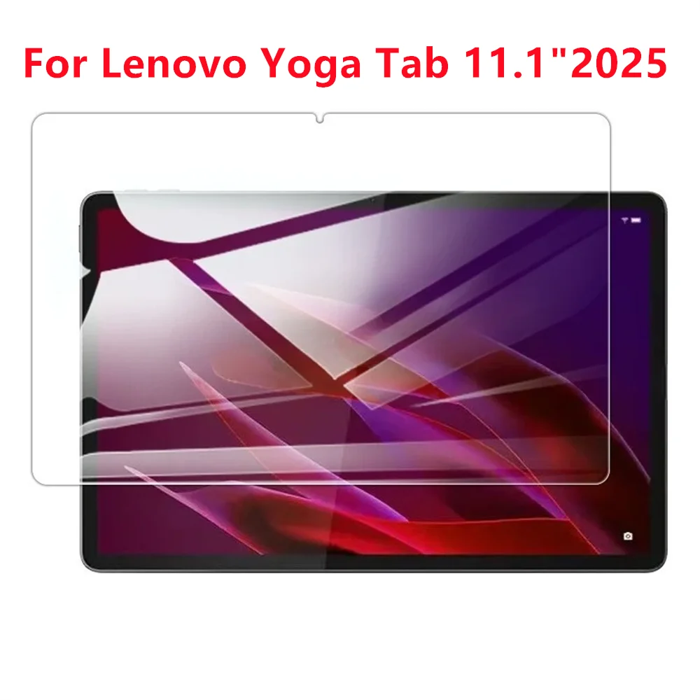 

1PCS 9H Tempered Glass Tablet Screen Protector For Lenovo Yoga Tab 11.1 Inch 2025 Anti-Scratch Bubble-Free HD Protective Film