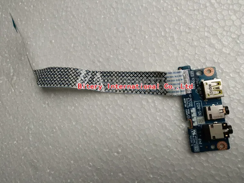 USB Audio JACK Board For LENOVO Y500 Y510P VIQY1 NS-A036 QIQY6 NBX0001760J