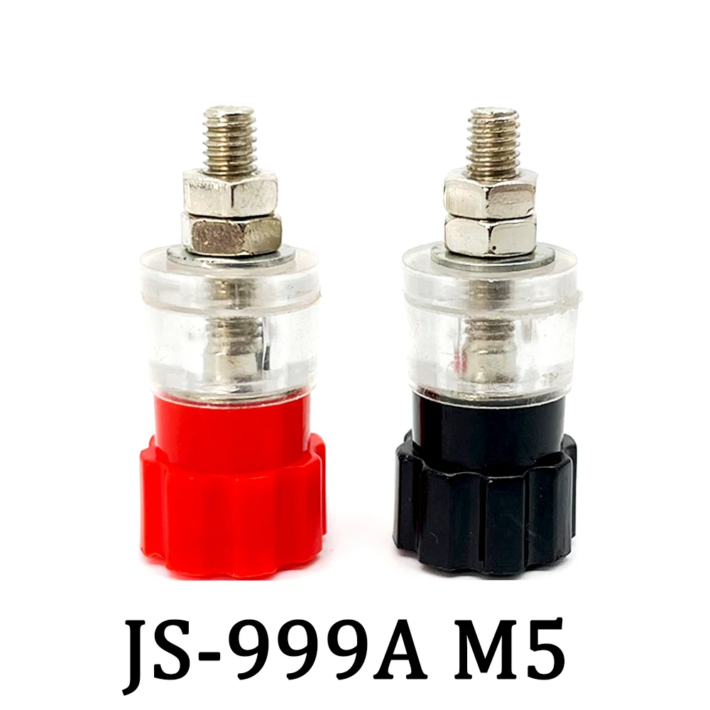 JS-999A ملزمة آخر الموز تجعيد محطة ، التوصيل المقبس موصل ، M5 زهر البرقوق موصل ، 4 مللي متر ، 1 قطعة ، 2 قطعة ، 5 قطعة ، 10 قطعة