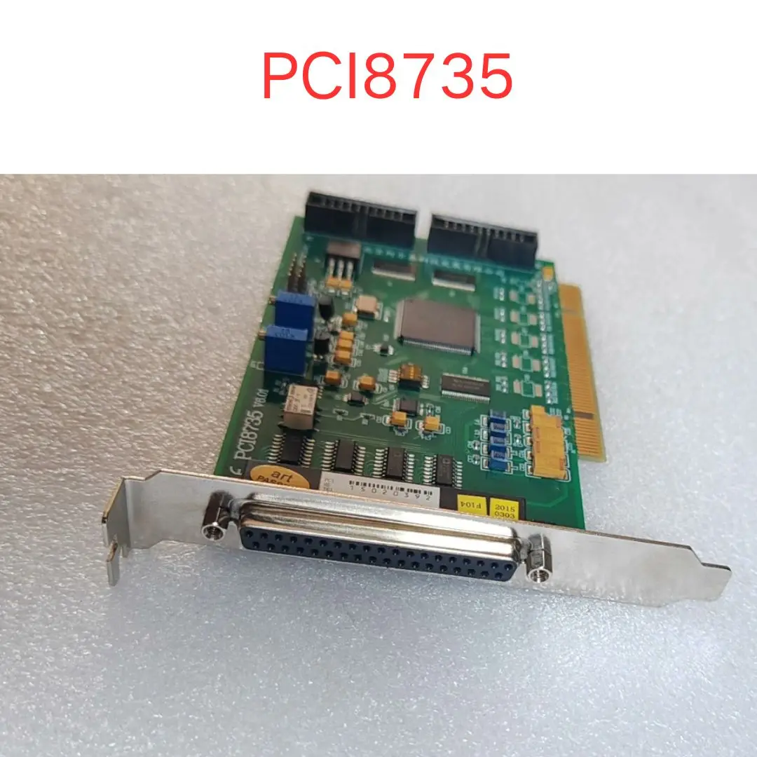 Second-hand test OK PCI8735 Data Acquisition Card Fast Shipping
