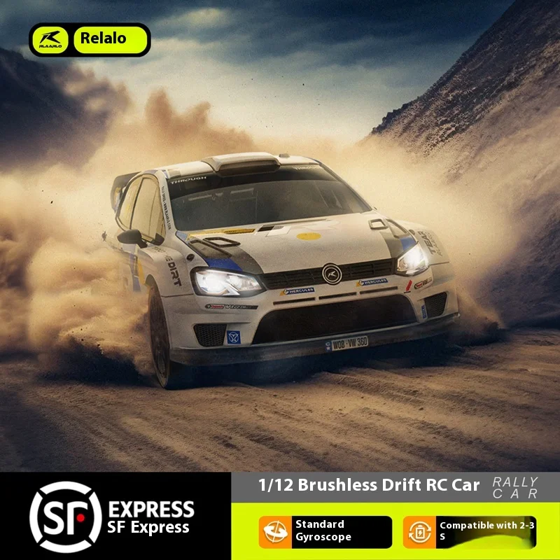 Corolla XTS P12 rally car 1/12 RC remote control car electric four-wheel drive drift car racing off-road vehicle simulation