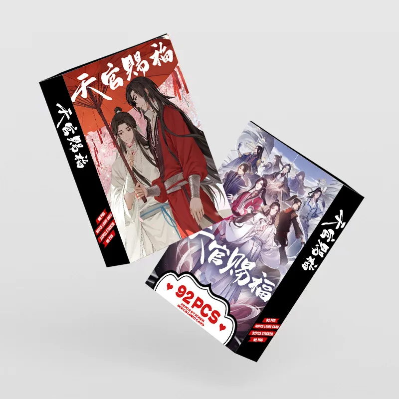 92PCS/Set Heaven Official's Blessing Laser LOMO Card Tian Guan Ci Fu,Xie Lian HD Photocard Fans Collection Gift