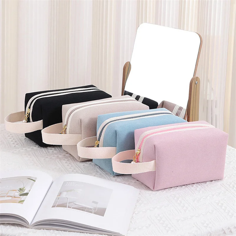 2pcs/Set Women Makeup Bag Travel Portable Cosmetic Bags Female Multifunctional Large Capacity Organizer For Ladies Washbag