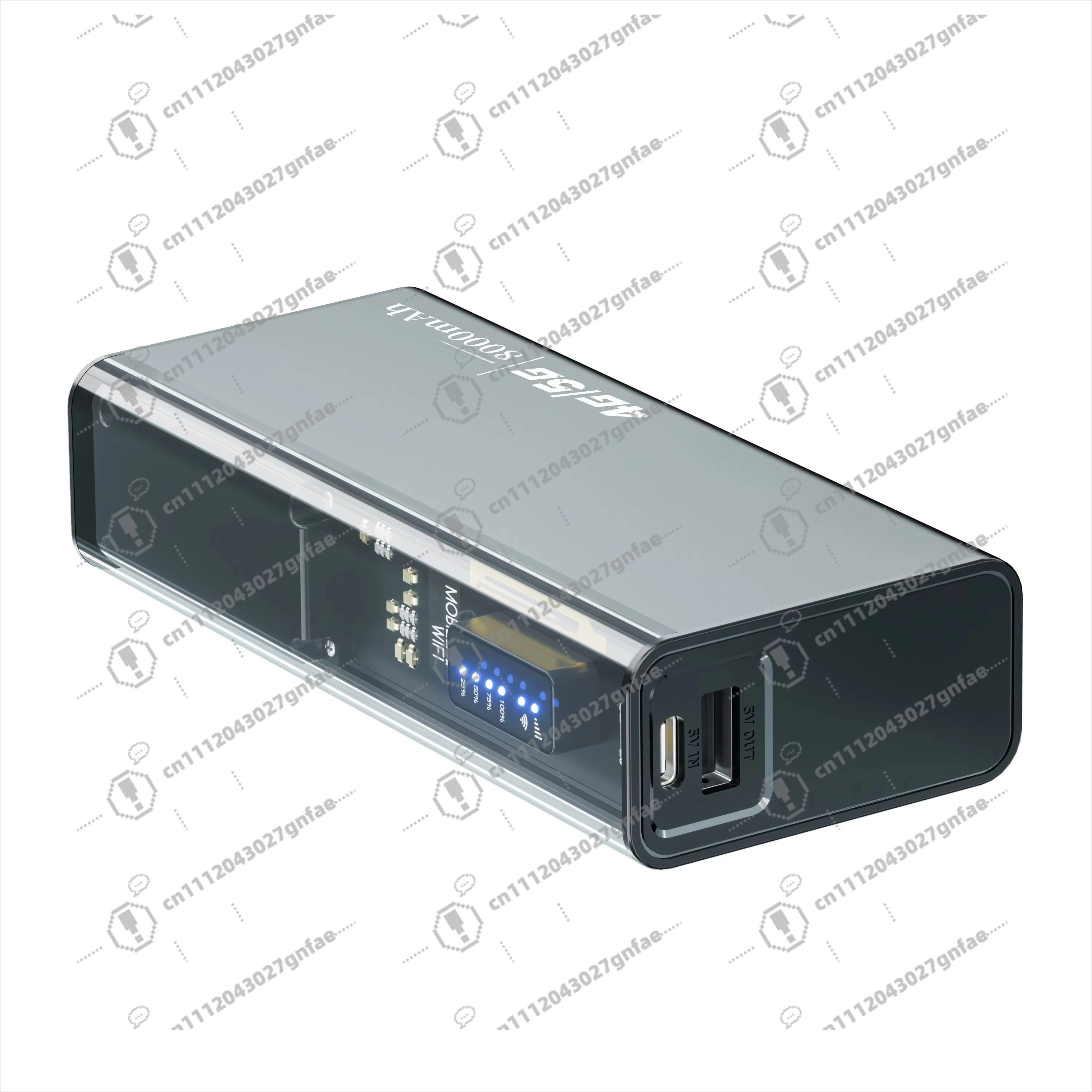 M27 Dual Band Power Bank 2-in-1 Router with 4G Wifi LTE Wireless Sim Card Slot Router 8000mAh Battery Hotspot Router