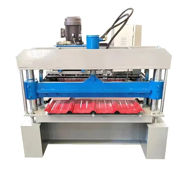 آلة تشكيل لفة بلاط السقف المعدنية المصممة مسبقًا لحلول التسقيف الصناعية مع المتانة والأداء الاستثنائي #3