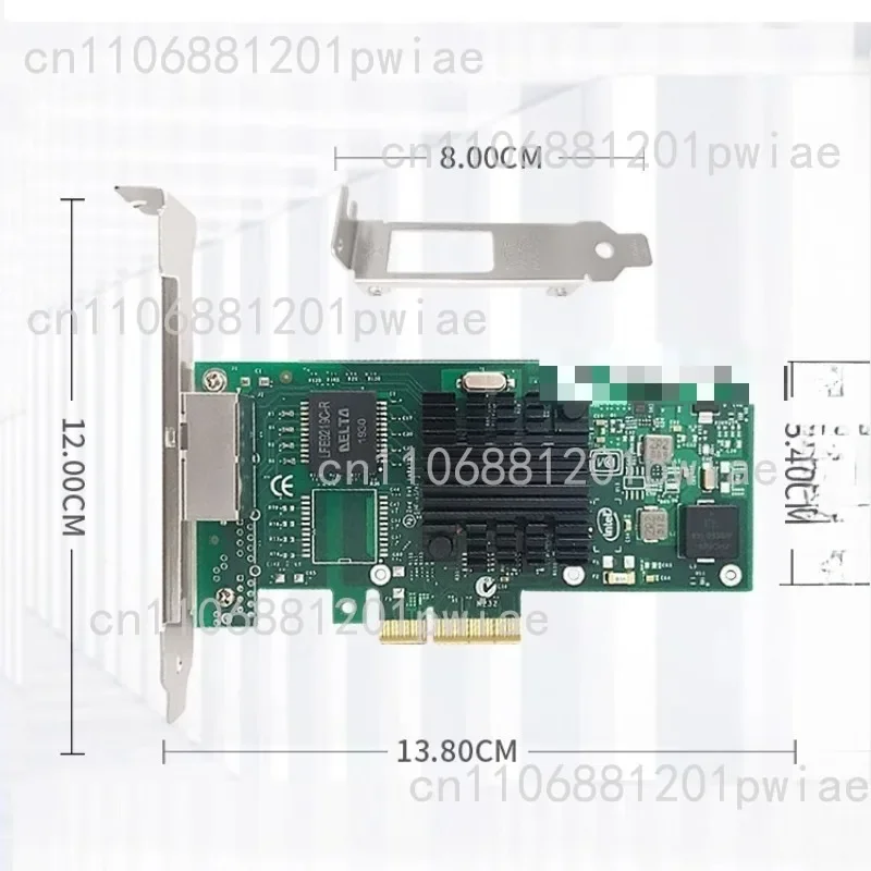 Gigabit network interface card I350T4V2 four-port PCIE soft routing x1 electrical port AM4