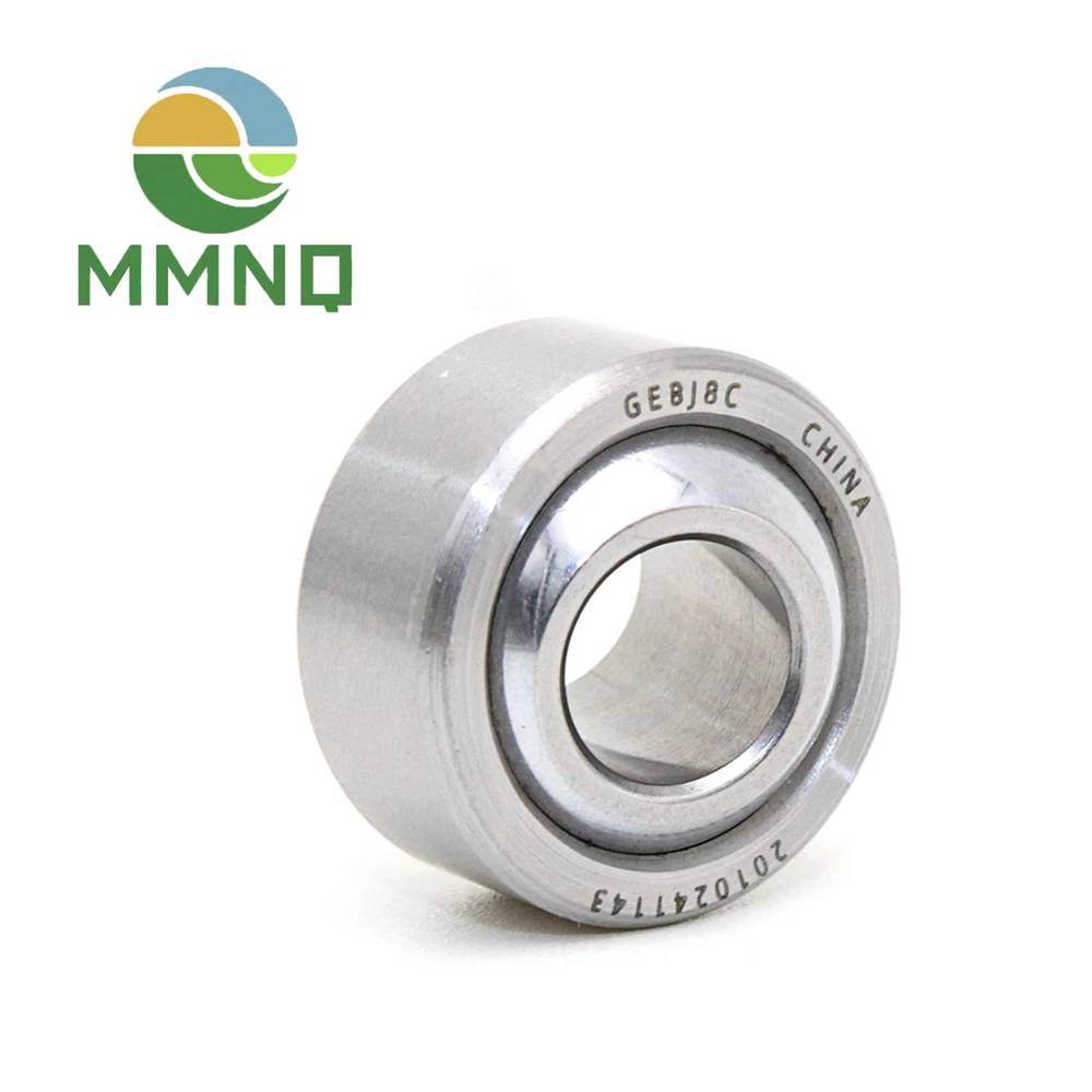 

1 шт. GEBJ8C 8x19x12 8x19x12x9 радиальный сферический подшипник скольжения, не требующий обслуживания, сталь-на PTFE