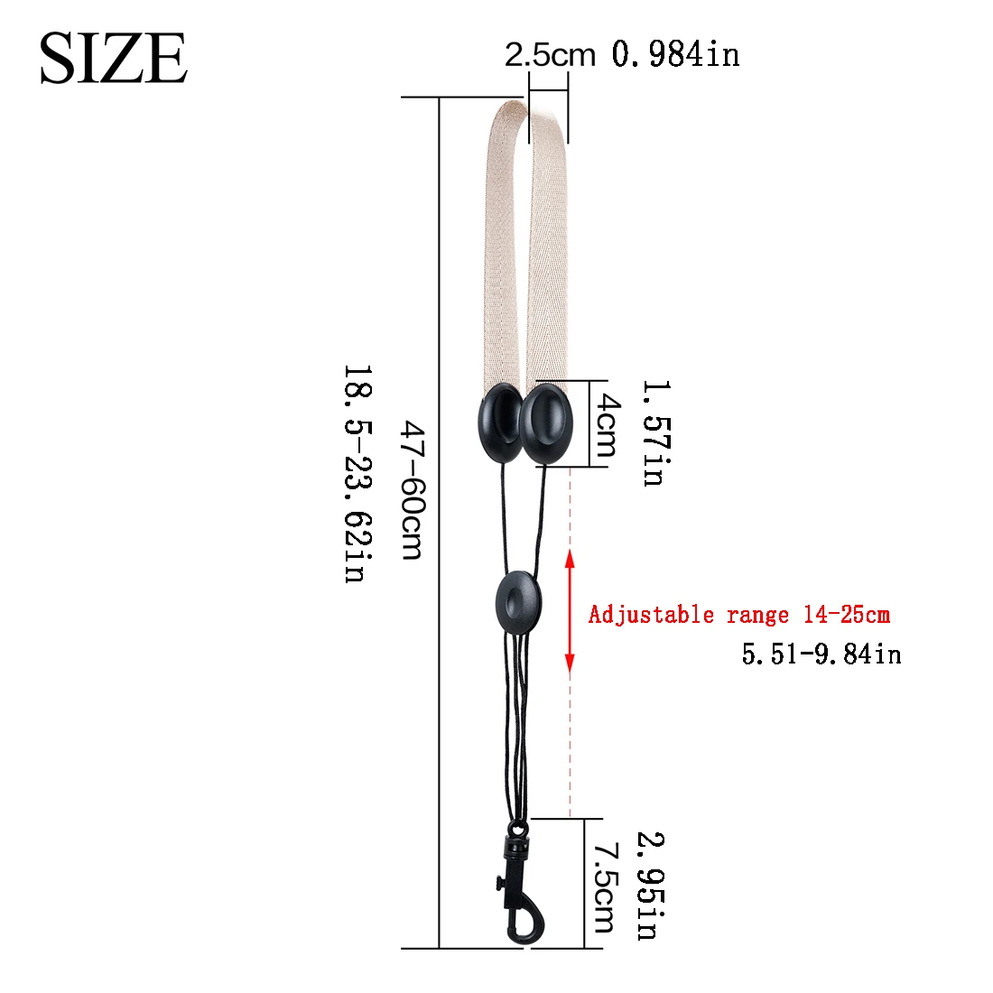 Saxophone Strap with Neck Pad Premium Nylon Thickened & Widened Shoulder Straps for Saxophone Clarinet Replacement Accessories