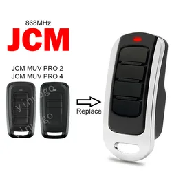 Compatibile con JCM MUV PRO2 MUV PRO4 Telecomando per porta del garage 868 MHz Apriporta per garage Trasmettitore a 4 pulsanti Jcm Muv Pro