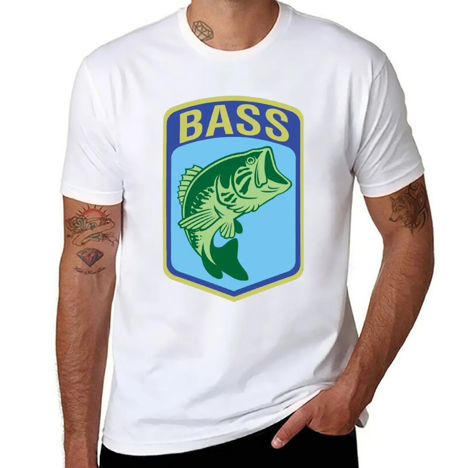 

bass T-Shirt t shirts for man cotton soft man t shirts graphic T-Shirt