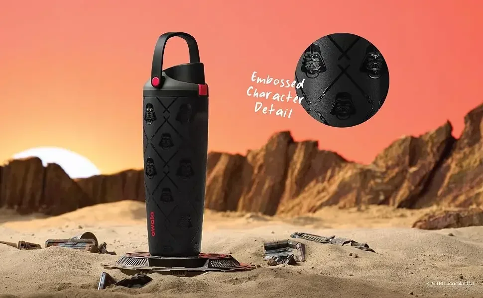 Owala Star Wars FreeSip Sway Darth Vadar