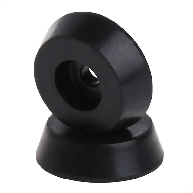 L9BE 20 ชิ้นยางโต๊ะเก้าอี้เฟอร์นิเจอร์ขาโต๊ะแผ่นรองขาป้องกันพื้นกระเบื้อง 18x15x5 มม.