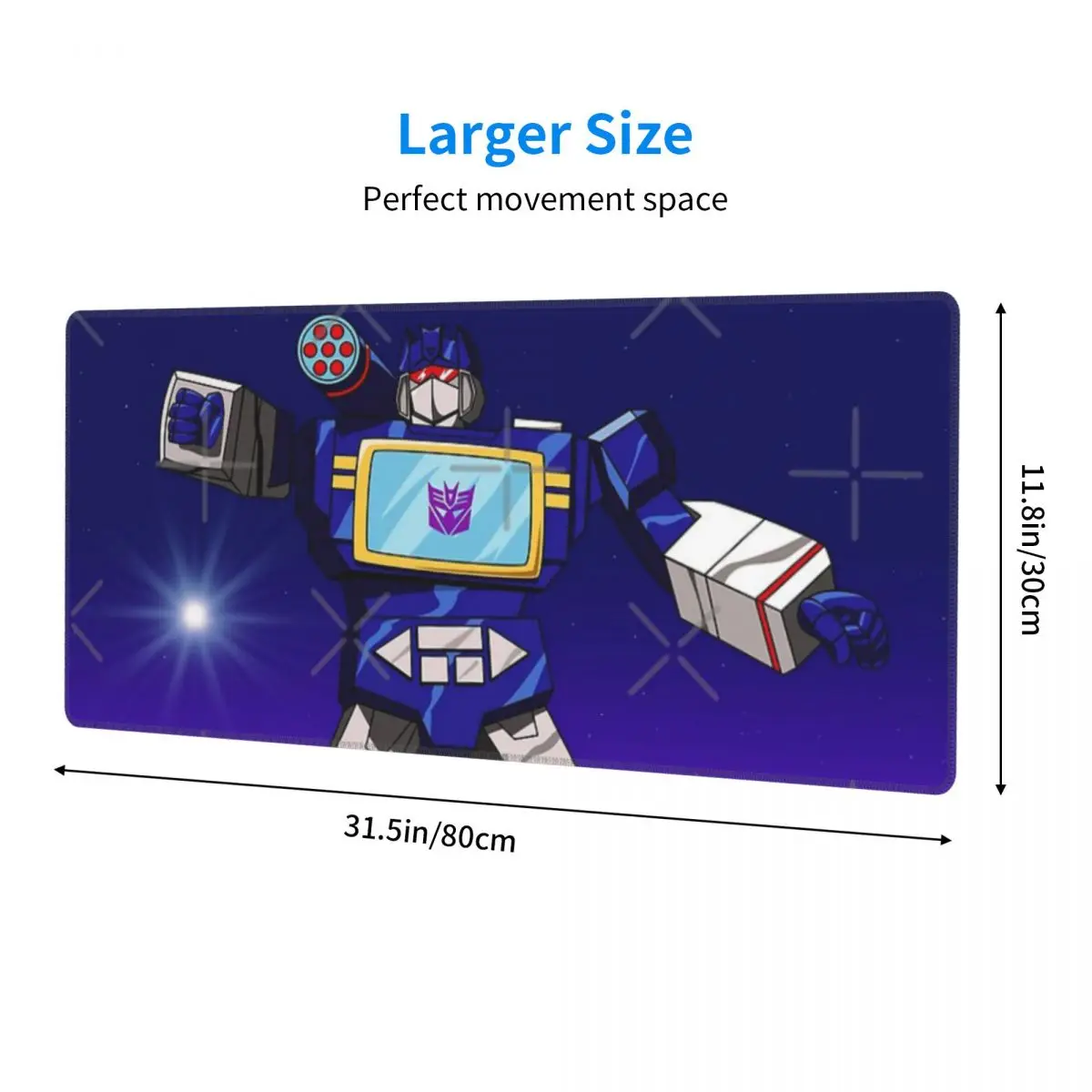 Soundwave Decepticon Rubber Keyboard Pads