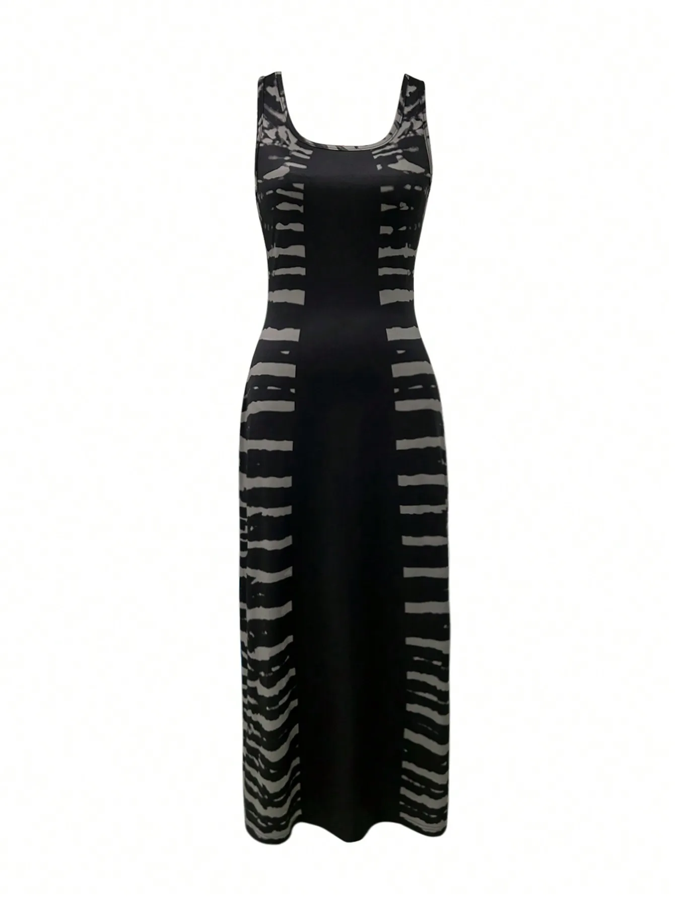 black and white striped tank dress Striped Pointelle Tank Dress