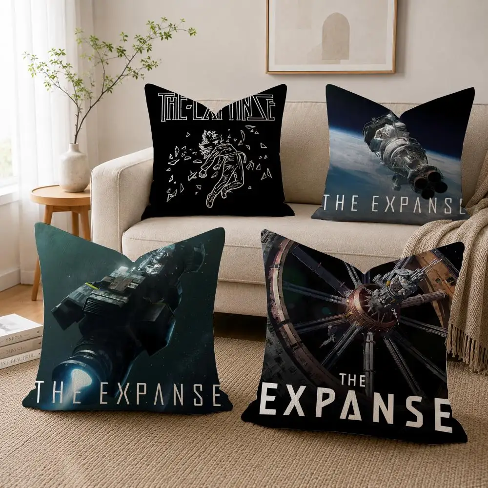 TV Series The Expanse Cushion Cover Linen Double-sided Printed Cushion Cover, sofa pillow case，Nordic Home Decor