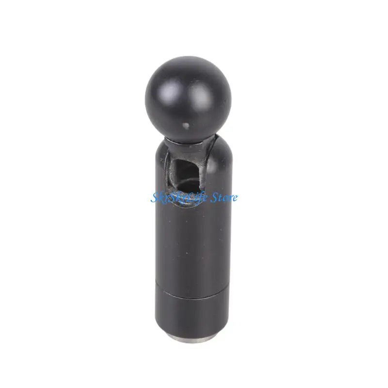 E65E 90 Degree Design 17mm Ball Head Adapter For 1/4 Inch Female Thread Camera Mount