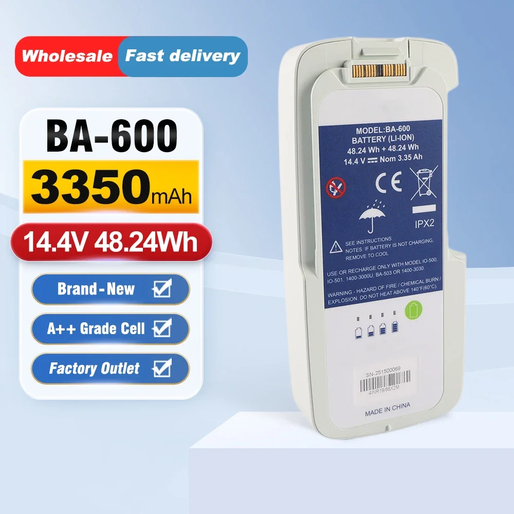 BA-500 Battery Replacement 8-CELLS For Inogen One G5  Rove 6  Portable Oxygen Concentrator