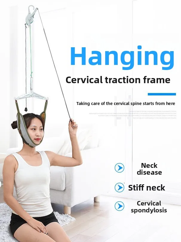 Регулируемые носилки для шеи — эргономичные ремни безопасности для головы с системой противовеса для снятия давления шейного диска