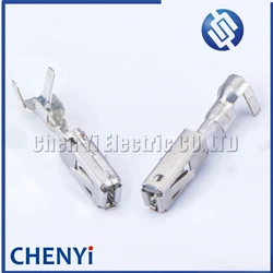 50 Pcs 2.8mm series terminals wire terminal Crimp terminal for auto connector and terminals DJ627B-2.8B for 1-968849-1