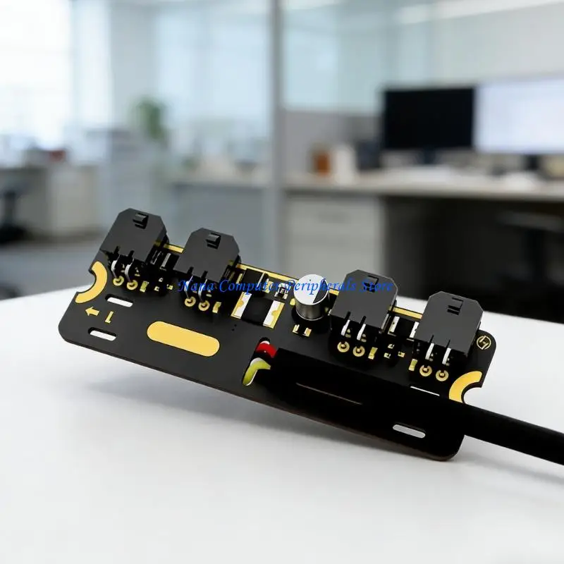 F68C Power Protected USB Hub Compactly Size Organized Wiring Immediate Connection