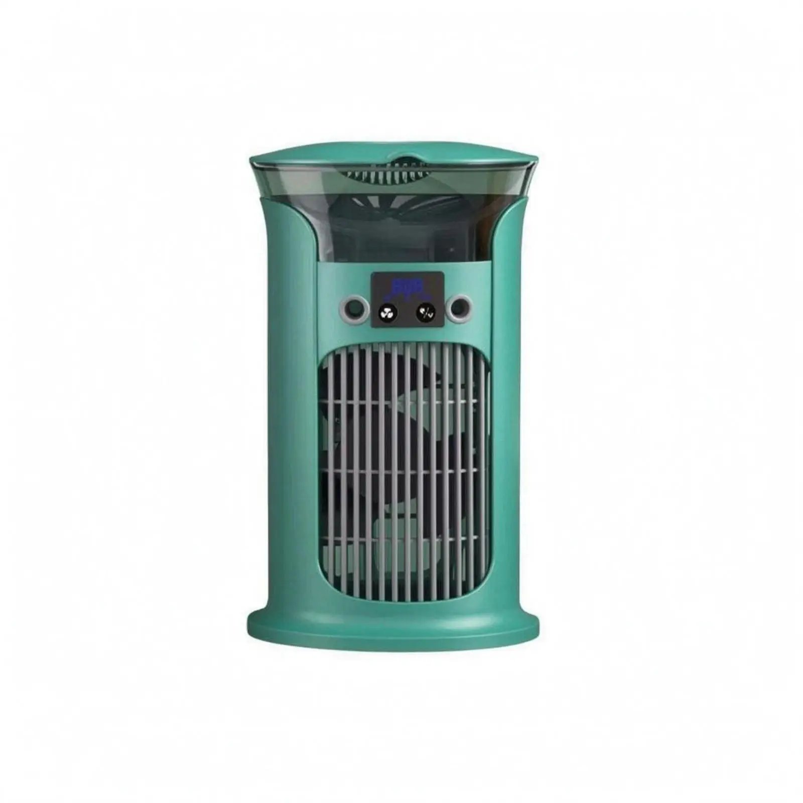 Desktop Air Chiller Translucent Reservoir Tabletop Air Chiller Digital Display Home Appliance