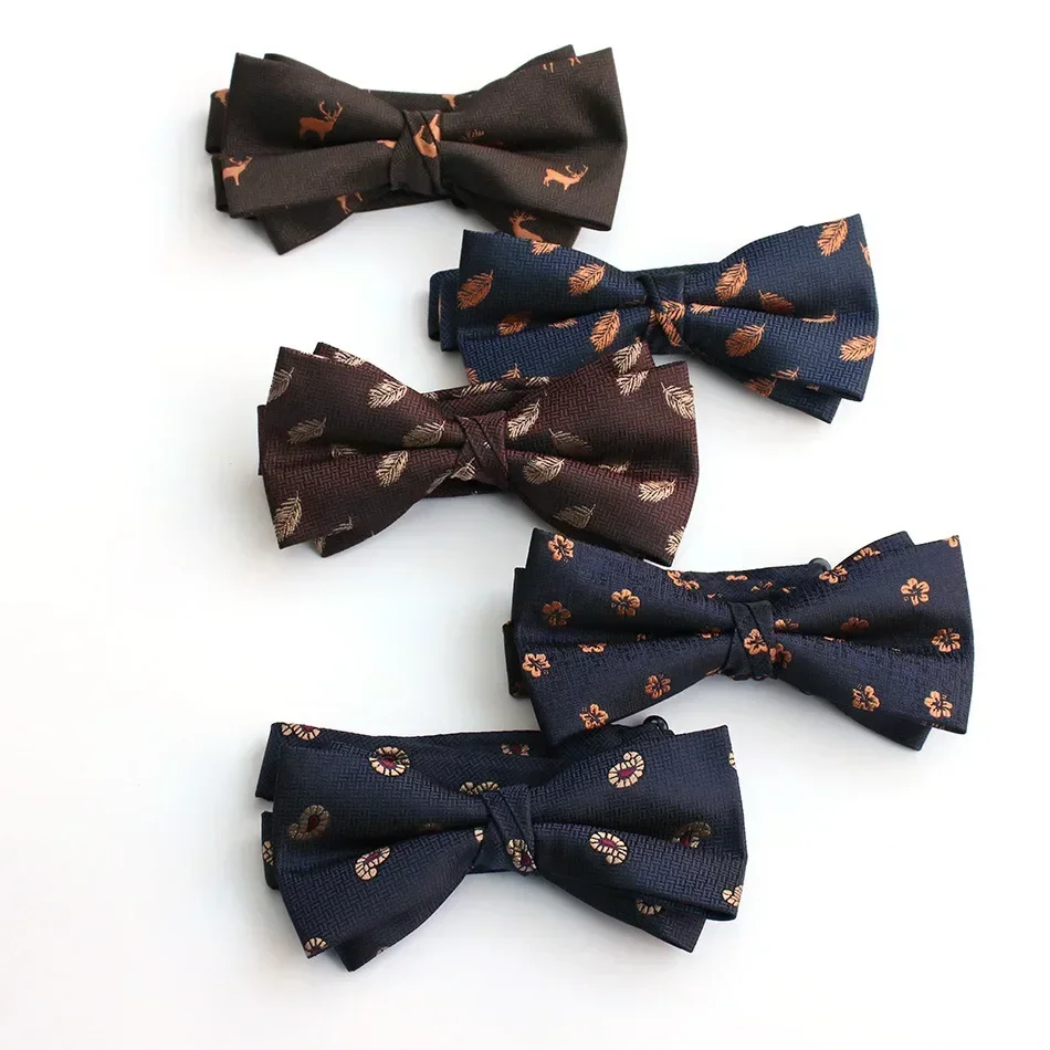 

formal bow student tide bow tie male groom wedding color diagonal suit best man leisure group