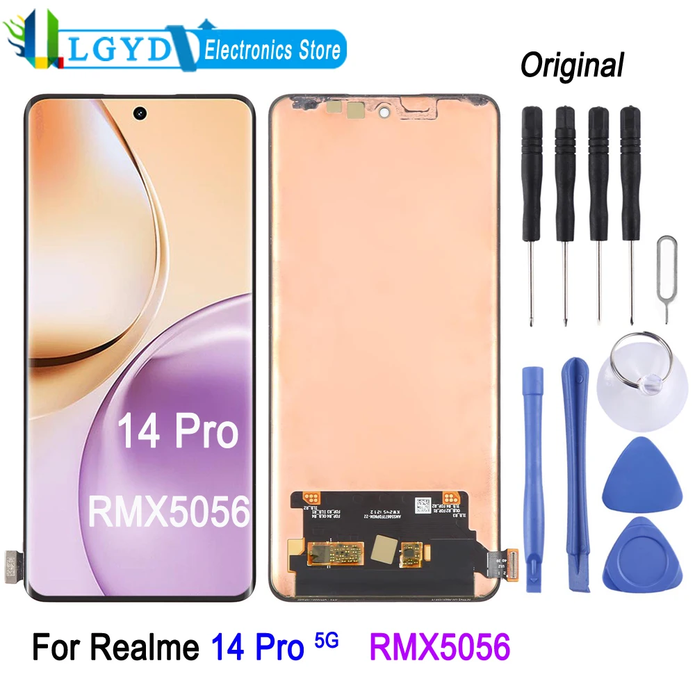 120hz-amoled-lcd-screen-for-realme-14-pro-5g-667''-rmx5056-phone-display-touch-screen-repair-replacement-spare-part