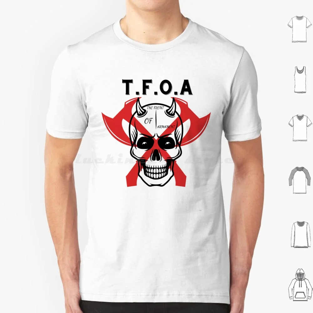 The Front Of Armament , T.f.o.a T Shirt Cotton Men Women DIY Print Crows Zero Crows Manga Serizawa Miike Takashi Japan Tamao