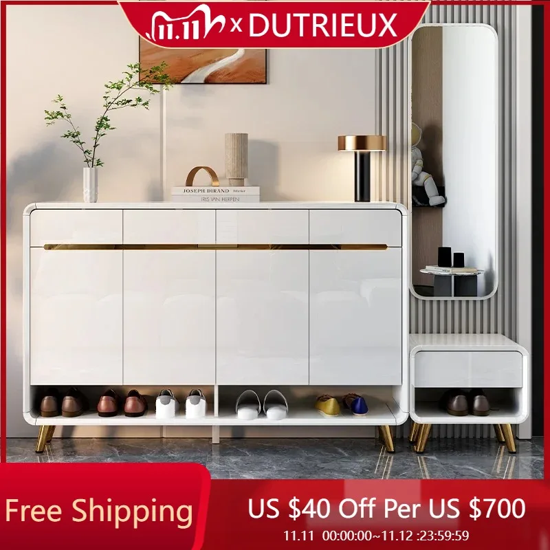 

Space Saving Accent Shoe Cabinets Adjustable Luxury Cheap Shoe Cabinets Minimalist Creative Sapateira Chinese Style Furniture