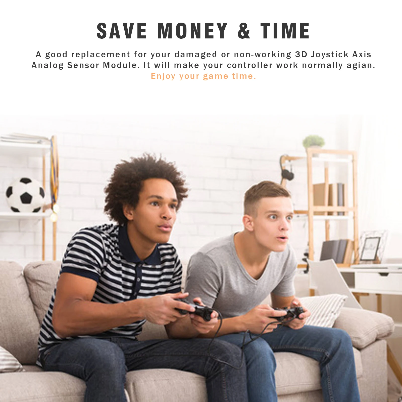 Ginfull-tmr-ps5コントローラー用の電磁ジョイスティック,3Dアナログスティックセンサーモジュール,ps4,xbox oneゲームパッド,1セットあたり10個