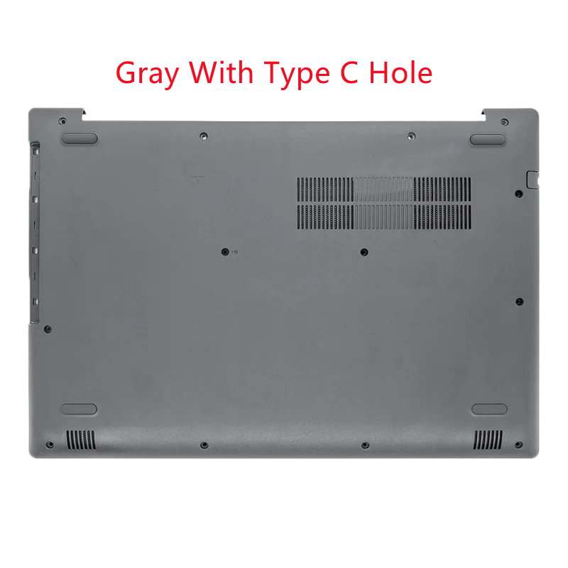 Imagem -06 - Tampa Traseira Lcd para Lenovo Ideapad Moldura Frontal Dobradiças Palmrest Caixa Inferior Prata Preto Novo 33015 330-15ikb 330-15isk 330-15abr